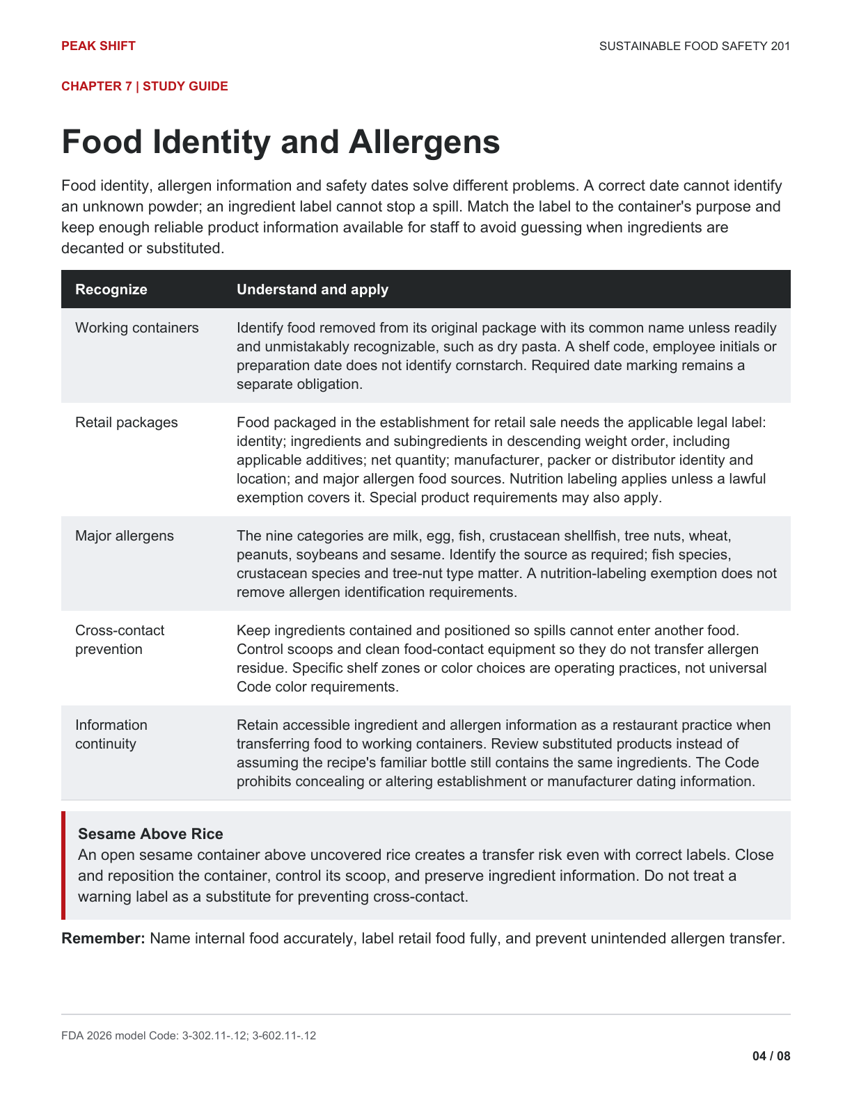 Chapter 7 Learner Guide, page 4 of 8