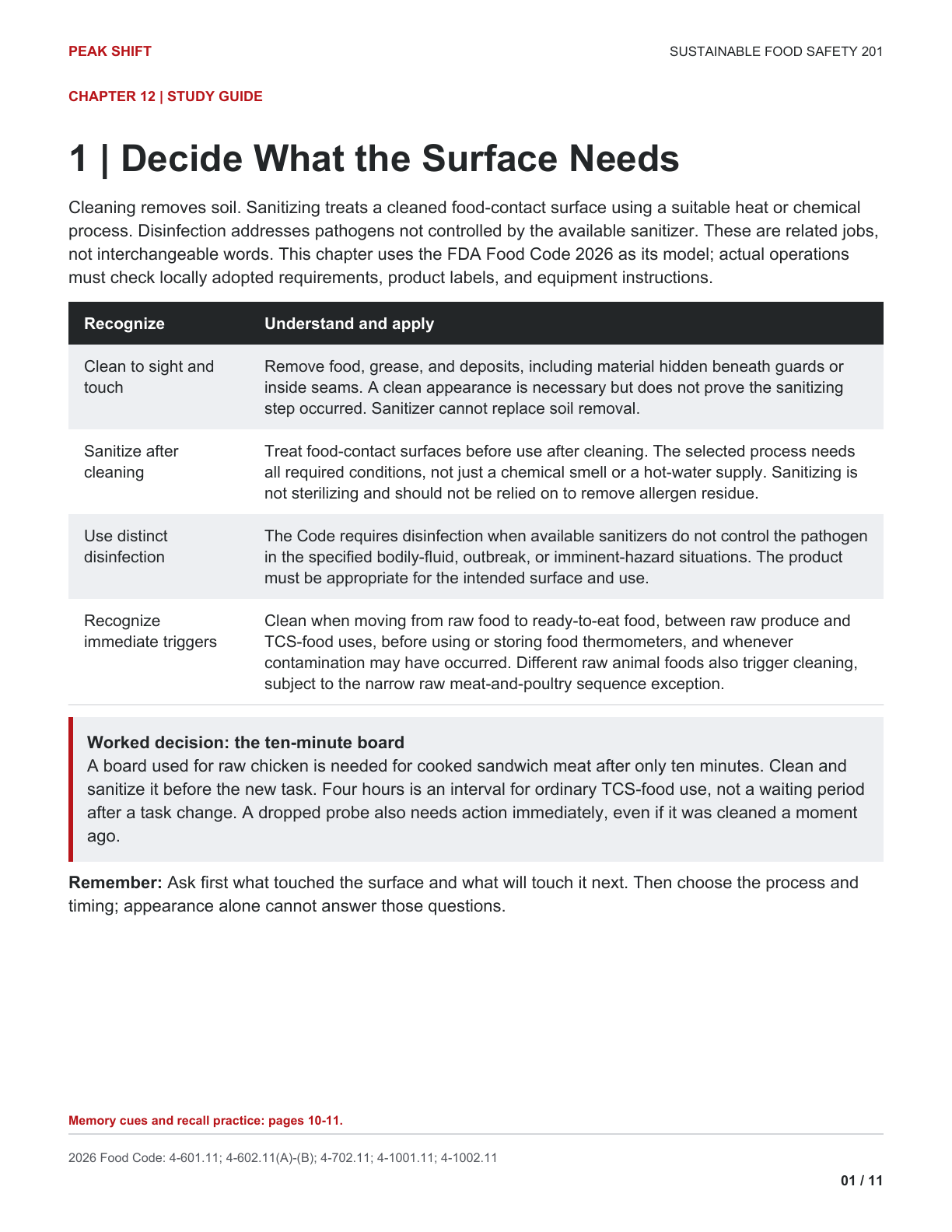 Chapter 12 Learner Guide, page 1 of 11