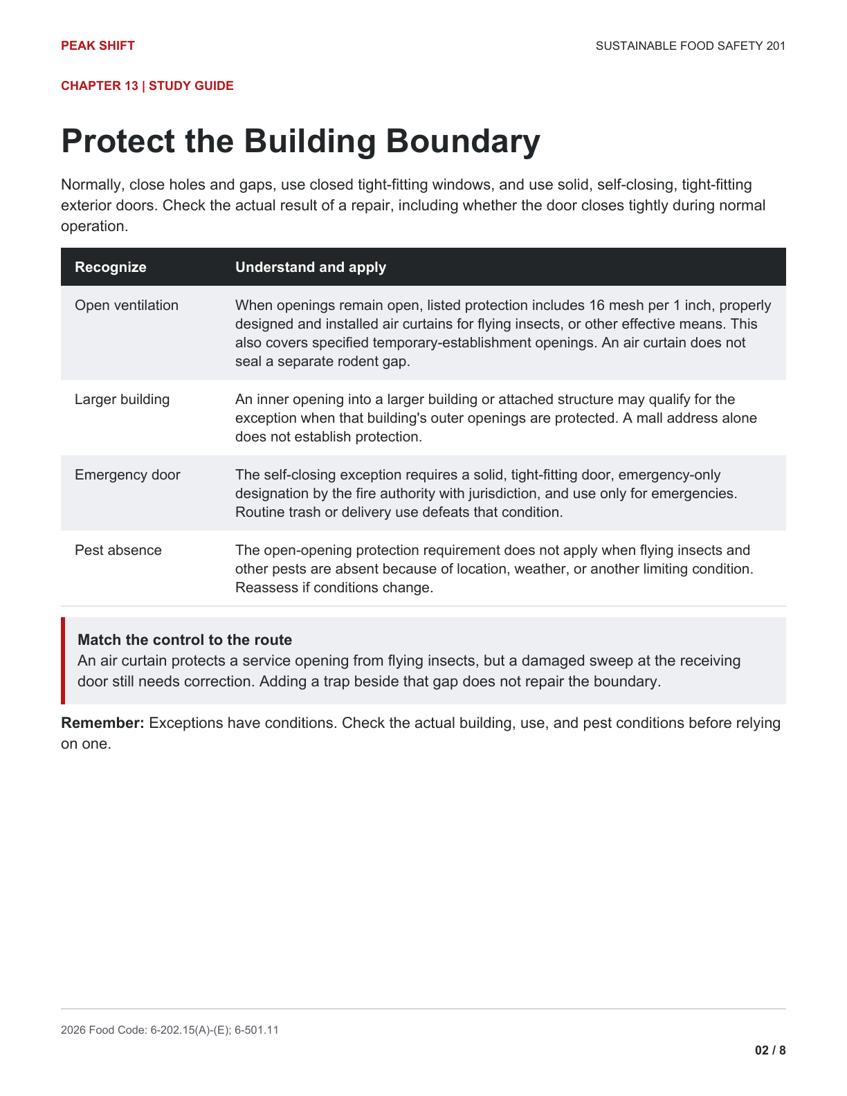 Chapter 13 Learner Guide, page 2 of 8