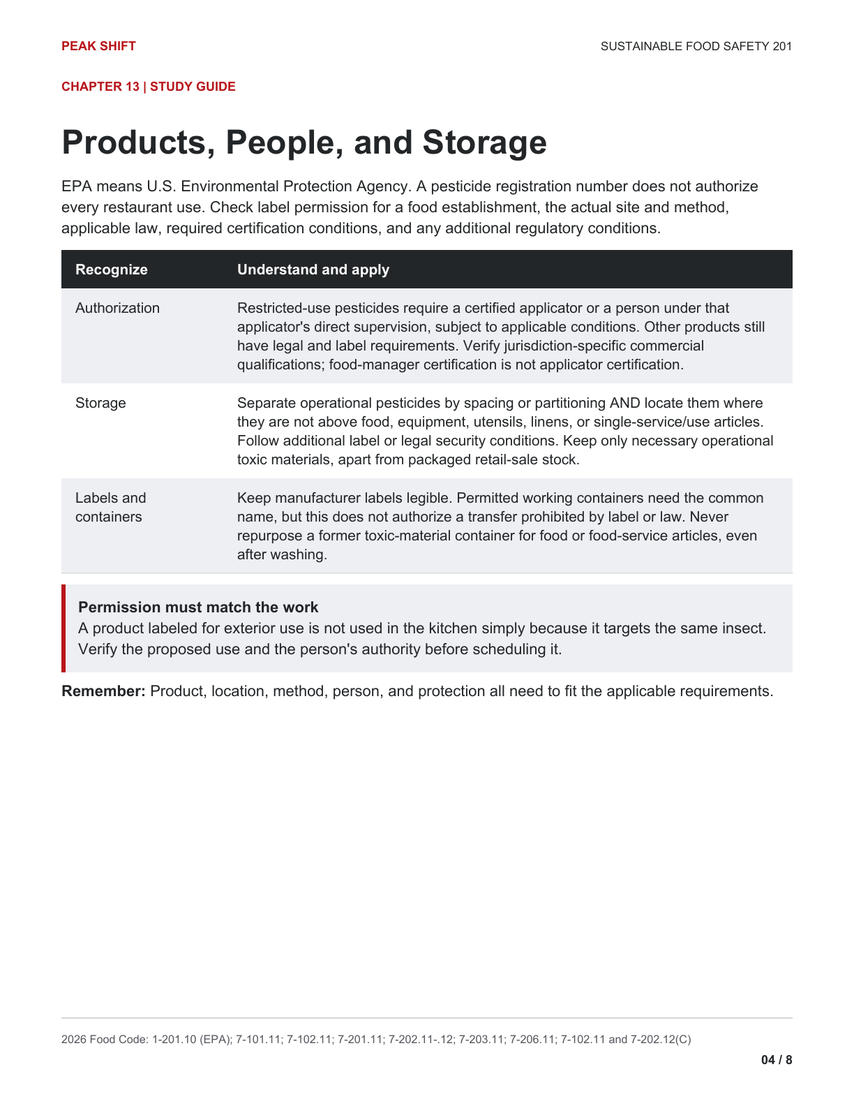 Chapter 13 Learner Guide, page 4 of 8